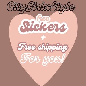 FREE STICKERS + FREE SHIPPING